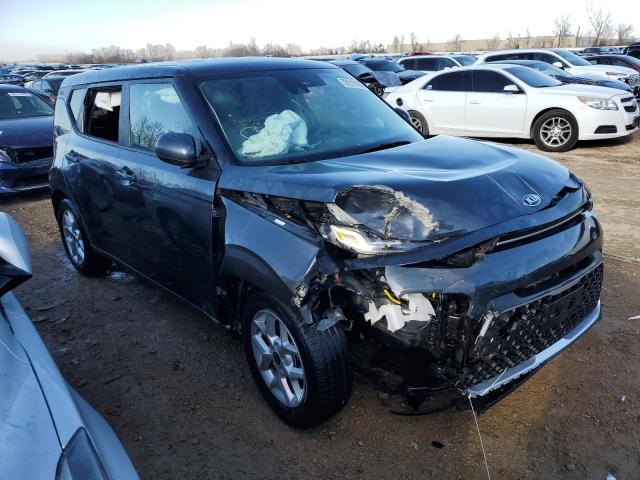 KNDJ23AU6L7731609 - 2020 KIA SOUL LX GRAY photo 4