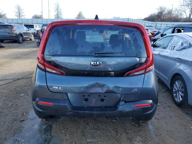 KNDJ23AU6L7731609 - 2020 KIA SOUL LX GRAY photo 6