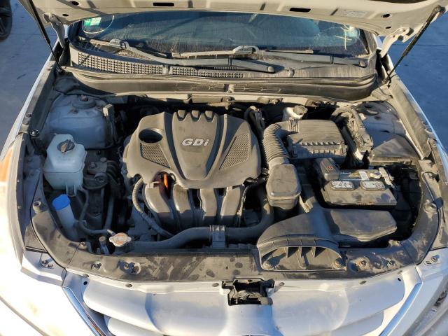 5NPEB4AC1CH443622 - 2012 HYUNDAI SONATA GLS SILVER photo 11