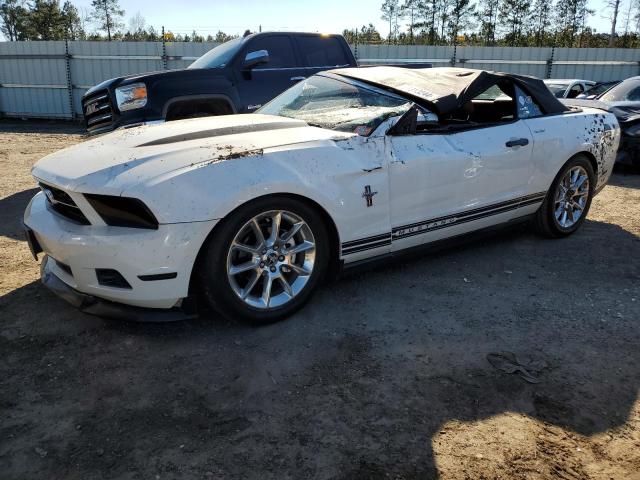 1ZVBP8EN7A5162958 - 2010 FORD MUSTANG WHITE photo 1