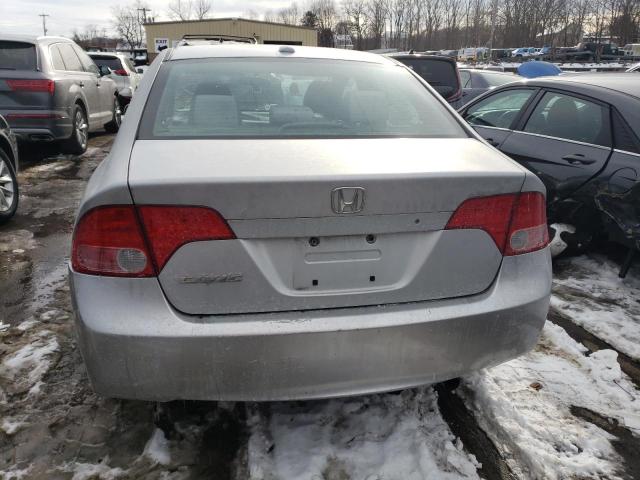 1HGFA16887L055669 - 2007 HONDA CIVIC EX SILVER photo 6