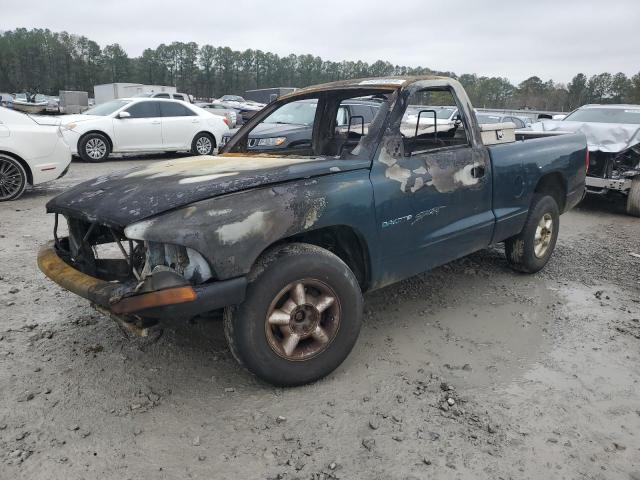 1B7FL26X0VS288020 - 1997 DODGE DAKOTA BLUE photo 1