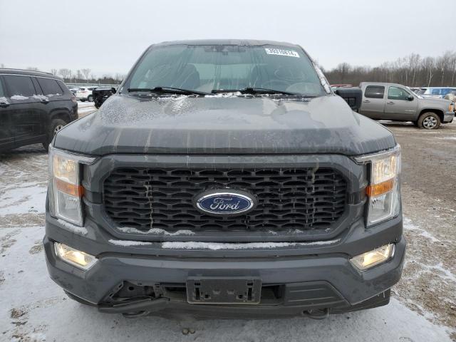 1FTEW1EPXMKD63979 - 2021 FORD F150 SUPERCREW GRAY photo 5