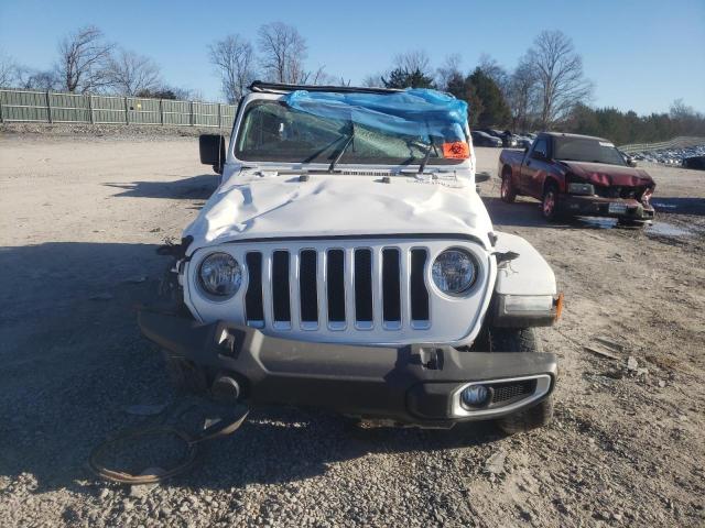 1C4HJXEGXMW586451 - 2021 JEEP WRANGLER U SAHARA WHITE photo 5