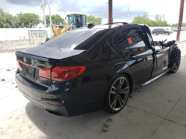 WBAJB9C55KB287494 - 2019 BMW M550XI BLACK photo 4