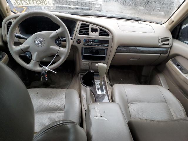 JN8DR09X94W809348 - 2004 NISSAN PATHFINDER LE შავი ფოტო 8