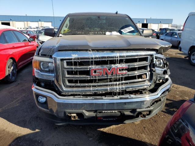 3GTU2UEC2EG542709 - 2014 GMC SIERRA K1500 SLE BROWN photo 5