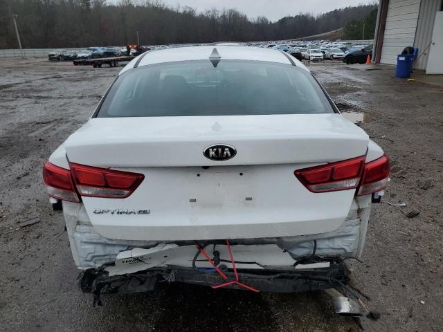 5XXGT4L31LG425829 - 2020 KIA OPTIMA LX WHITE photo 6