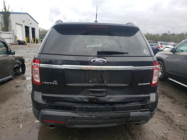 1FM5K7F88DGC43134 - 2013 FORD EXPLORER LIMITED BLACK photo 6