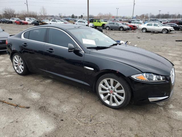 SAJWJ0EF4E8U11271 - 2014 JAGUAR XF BLACK photo 4