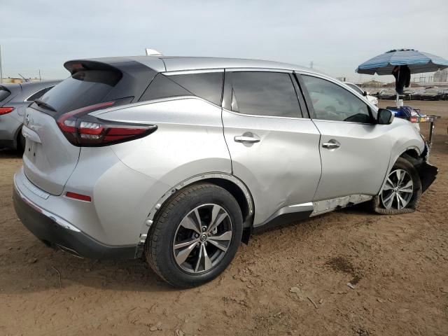 5N1AZ2AJ3MC129539 - 2021 NISSAN MURANO S SILVER photo 3