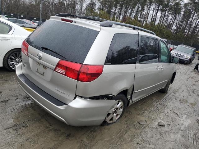 5TDZA23C25S372885 - 2005 TOYOTA SIENNA CE SILVER photo 3