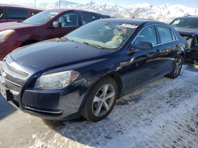 1G1ZF57529F100849 - 2009 CHEVROLET MALIBU HYBRID BLUE photo 1