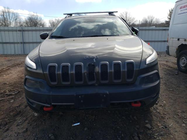 1C4PJMBS4EW273500 - 2014 JEEP CHEROKEE TRAILHAWK 绿色 照片 5