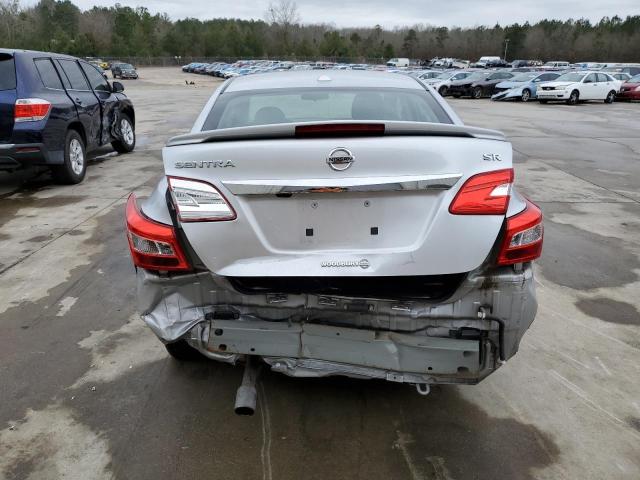 3N1AB7AP6JY214844 - 2018 NISSAN SENTRA S SILVER photo 6