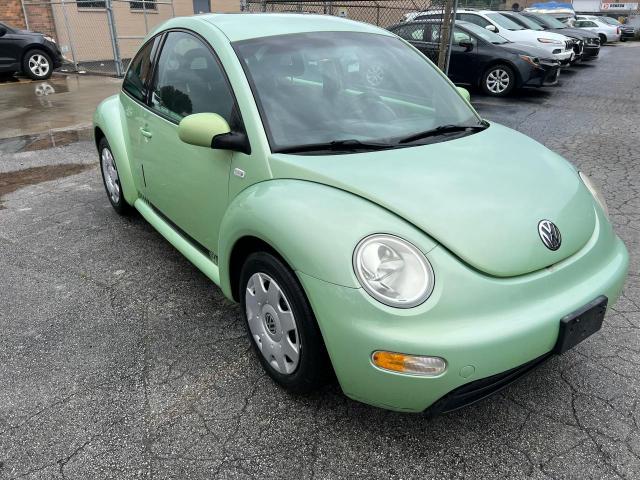 3VWBS21C61M418114 - 2001 VOLKSWAGEN NEW BEETLE GL 绿色 照片 1
