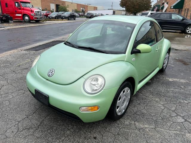 3VWBS21C61M418114 - 2001 VOLKSWAGEN NEW BEETLE GL 绿色 照片 2