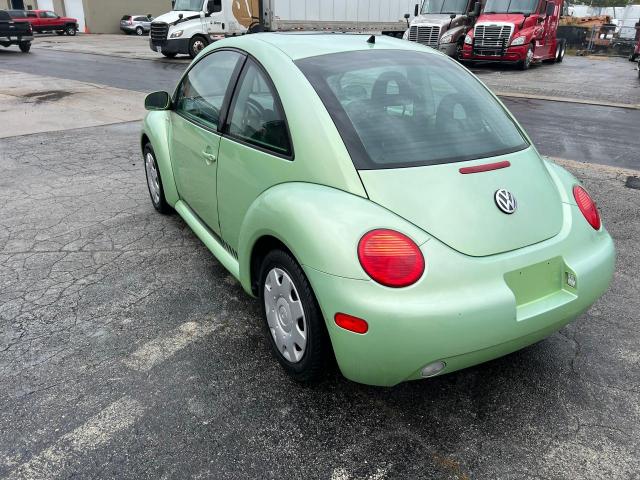 3VWBS21C61M418114 - 2001 VOLKSWAGEN NEW BEETLE GL 绿色 照片 3
