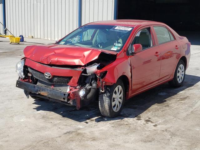 1NXBU4EE0AZ344281 - 2010 TOYOTA COROLLA BASE 红色 照片 2