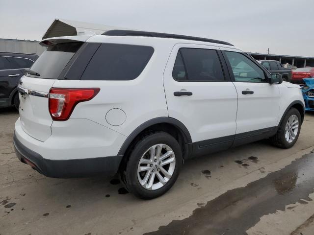 1FM5K7B85HGA62018 - 2017 FORD EXPLORER WHITE photo 3