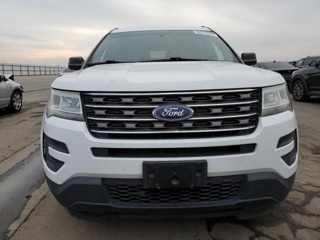 1FM5K7B85HGA62018 - 2017 FORD EXPLORER WHITE photo 5