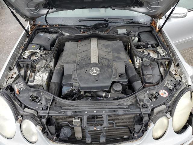 WDBUF70J73A187185 - 2003 MERCEDES-BENZ E 500 SILVER photo 11