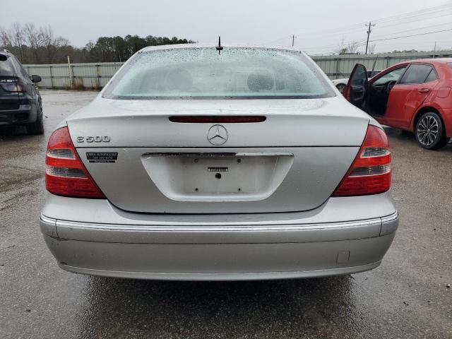 WDBUF70J73A187185 - 2003 MERCEDES-BENZ E 500 SILVER photo 6