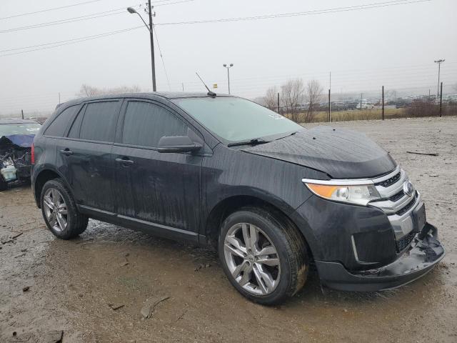 2FMDK3JC6DBC11449 - 2013 FORD EDGE SEL BLACK photo 4