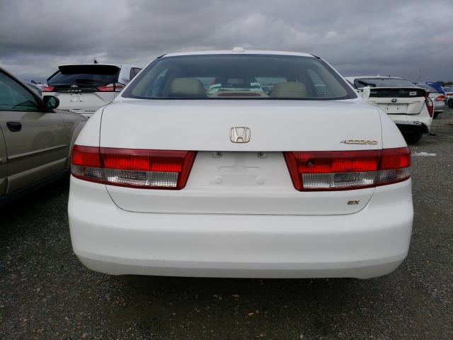 JHMCM56704C031822 - 2004 HONDA ACCORD EX WHITE photo 6