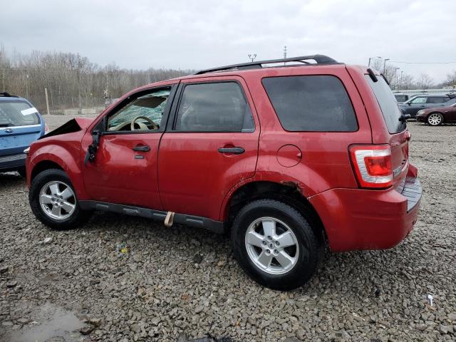 1FMCU9D77AKC04096 - 2010 FORD ESCAPE XLT MAROON photo 2