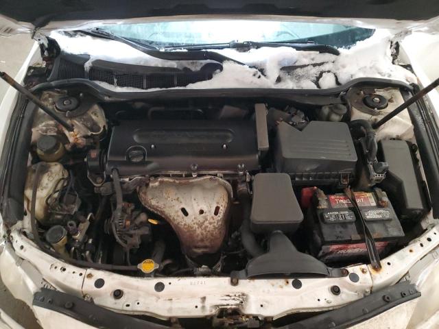 4T1BE46K79U862840 - 2009 TOYOTA CAMRY BASE WHITE photo 11