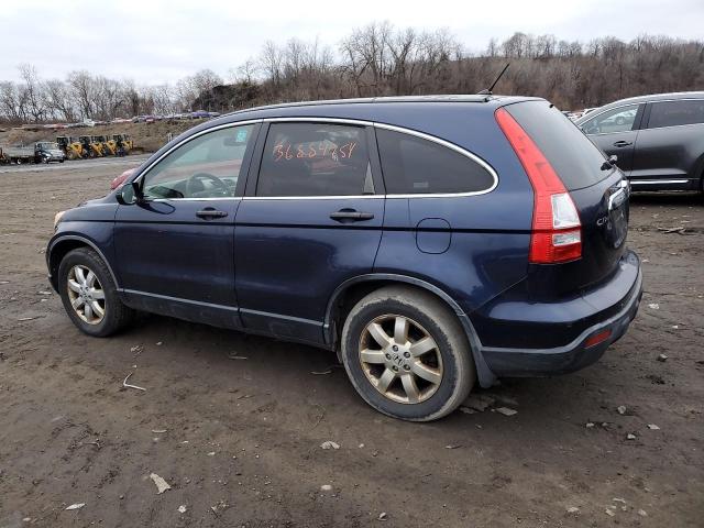 JHLRE48587C083785 - 2007 HONDA CR-V EX BLUE photo 2