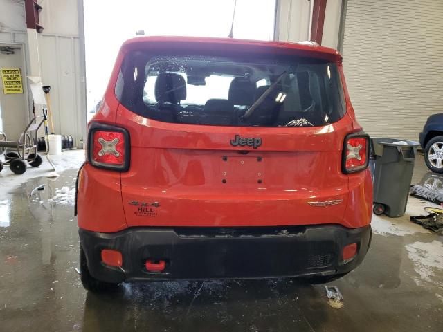 ZACCJBCB5HPE51577 - 2017 JEEP RENEGADE TRAILHAWK RED photo 6