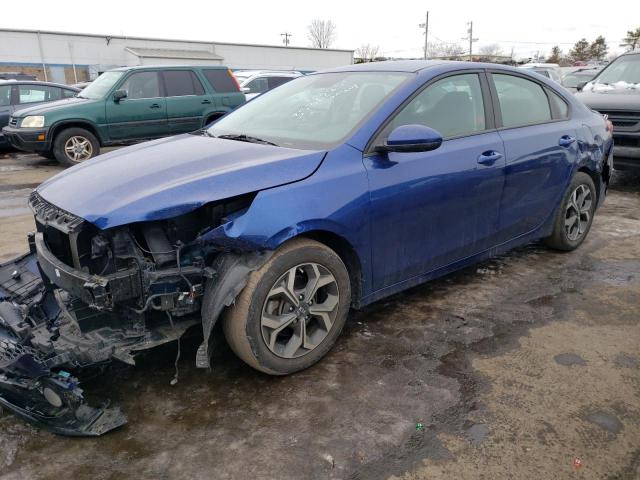 3KPF24AD1LE224791 - 2020 KIA FORTE FE BLUE photo 1