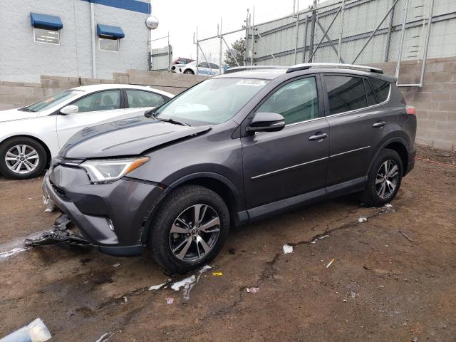 2T3WFREV0JW441352 - 2018 TOYOTA RAV4 ADVENTURE GRAY photo 1