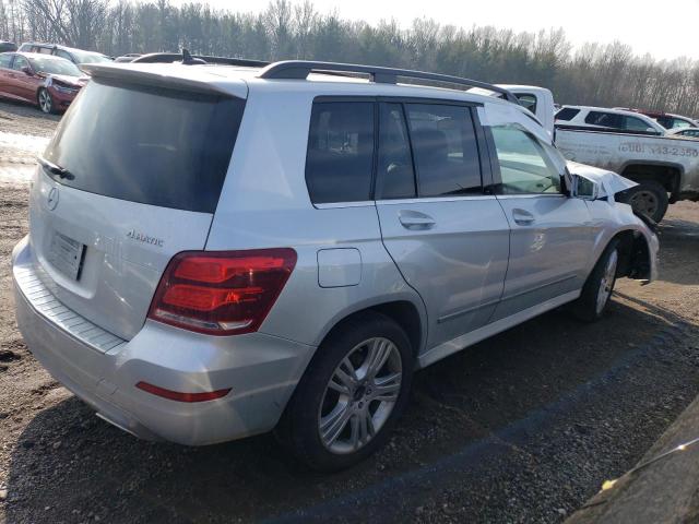 WDCGG8JB1EG222905 - 2014 MERCEDES-BENZ GLK 350 4MATIC SILVER photo 3