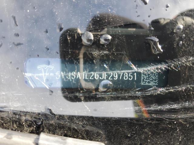 5YJSA1E26JF297851 - 2018 TESLA MODEL S 石墨色 照片 12