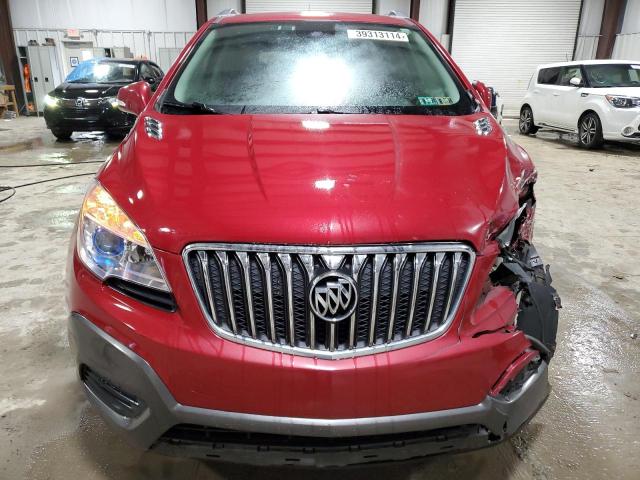 KL4CJESB4EB742736 - 2014 BUICK ENCORE RED photo 5