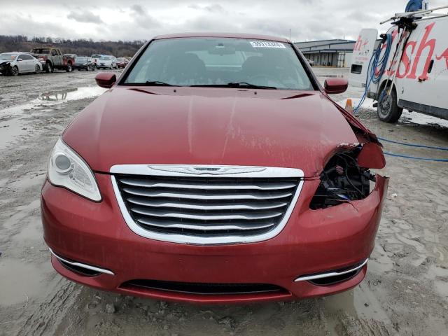 1C3CCBAB0EN237067 - 2014 CHRYSLER 200 LX BURGUNDY photo 5