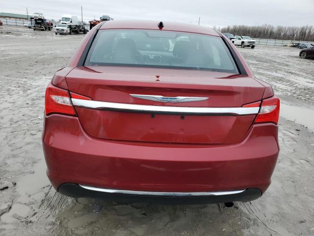 1C3CCBAB0EN237067 - 2014 CHRYSLER 200 LX BURGUNDY photo 6