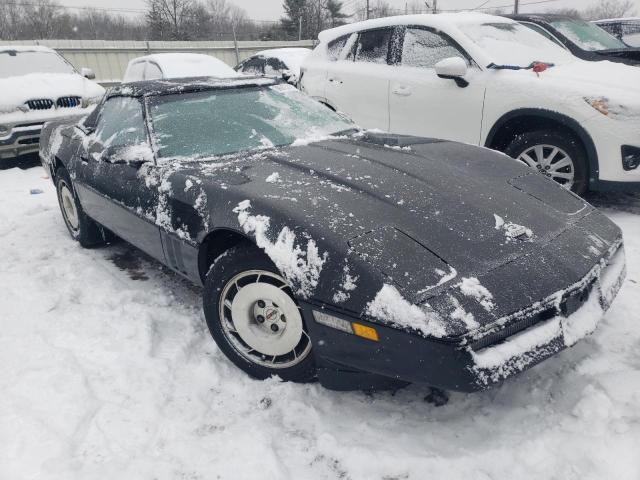 1G1YY6783G5900259 - 1986 CHEVROLET CORVETTE BLACK photo 4