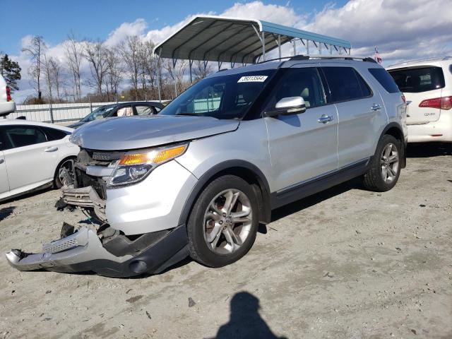 1FMHK8F87BGA78578 - 2011 FORD EXPLORER LIMITED SILVER photo 1