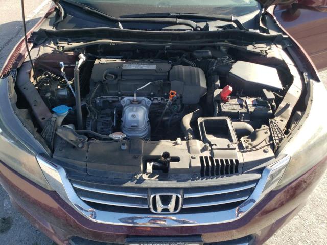 1HGCR2F81DA179484 - 2013 HONDA ACCORD EXL BURGUNDY photo 11