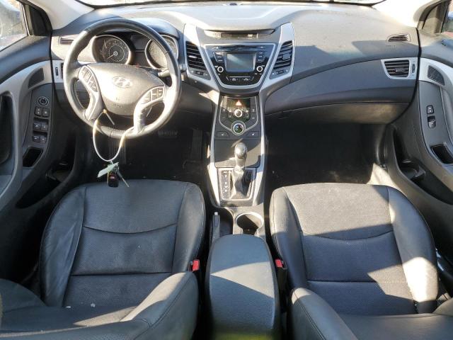 KMHDH4AE8FU381671 - 2015 HYUNDAI ELANTRA SE GRAY photo 8