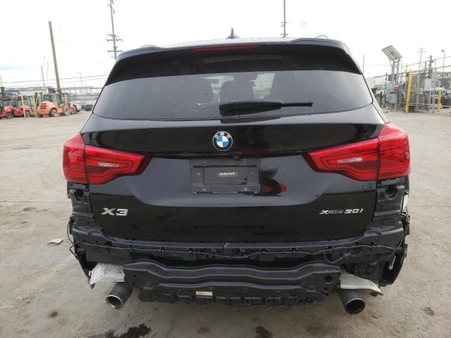 5UXTR9C53KLP82132 - 2019 BMW X3 XDRIVE30I BLACK photo 6