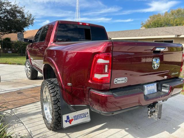 3C63RRNLXNG153702 - 2022 RAM 3500 LONGHORN BURGUNDY photo 3