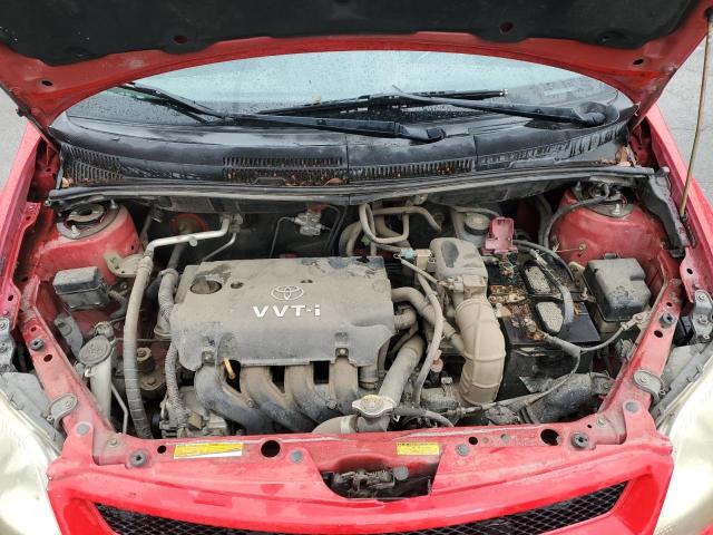 JTKKT624150094411 - 2005 TOYOTA SCION XA RED photo 11