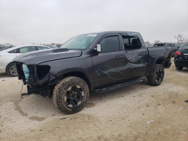 1C6SRFLT3KN648811 - 2019 RAM 1500 REBEL GRAY photo 1