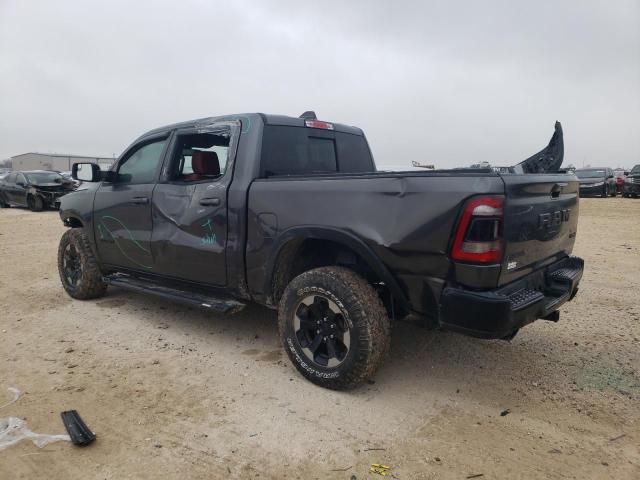 1C6SRFLT3KN648811 - 2019 RAM 1500 REBEL GRAY photo 2