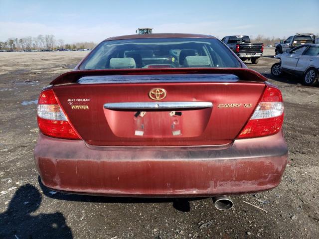 4T1BE32K34U340912 - 2004 TOYOTA COROLLA IM LE BURGUNDY photo 6